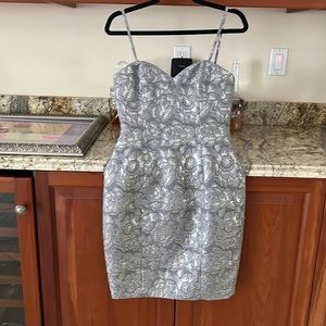 Tracy Reese spaghetti strap dress. The dress has a small pull at the seam.